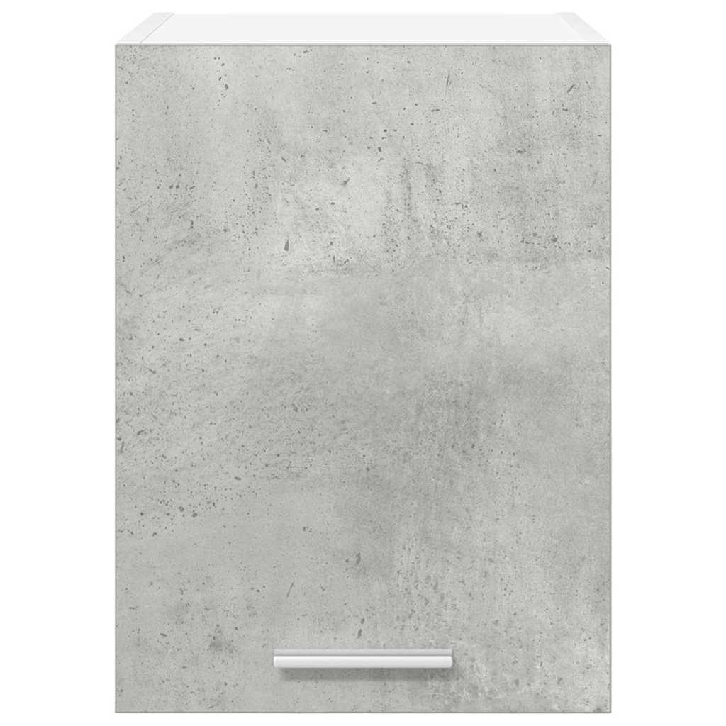 Hanging Cabinet Riga Concrete Grey and White 30 x 31 x 40 cm