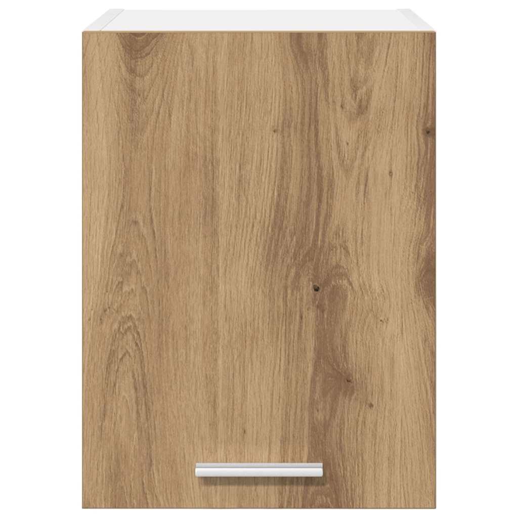 Hanging Cabinet Riga Artisan Oak and White 30 x 31 x 40 cm