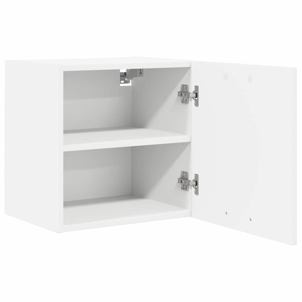 Hanging Cabinet Riga White 40 x 31 x 40 cm Engineered Wood
