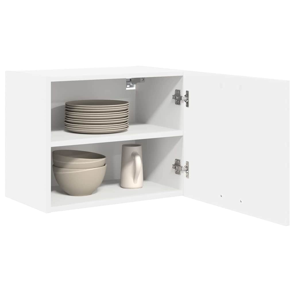 Hanging Cabinet with Shelf Riga 2 pcs White 50 x 31 x 40 cm