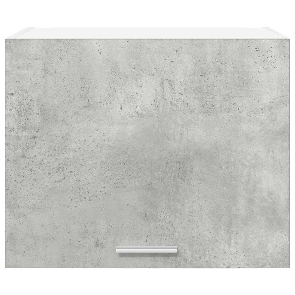 Hanging Cabinet with Shelf Riga 2 pcs Concrete Grey and White