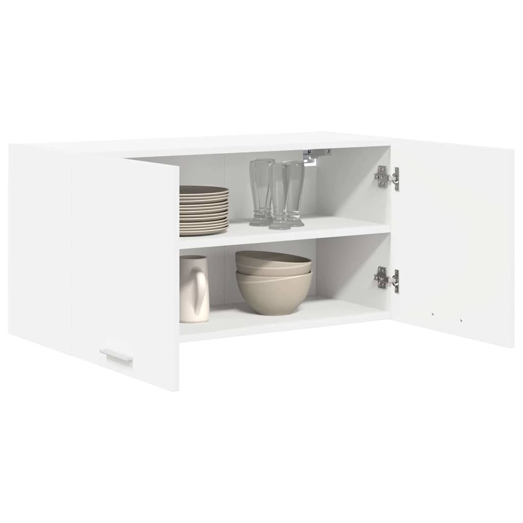 Hanging Cabinet Riga White 80 x 31 x 40 cm Engineered Wood