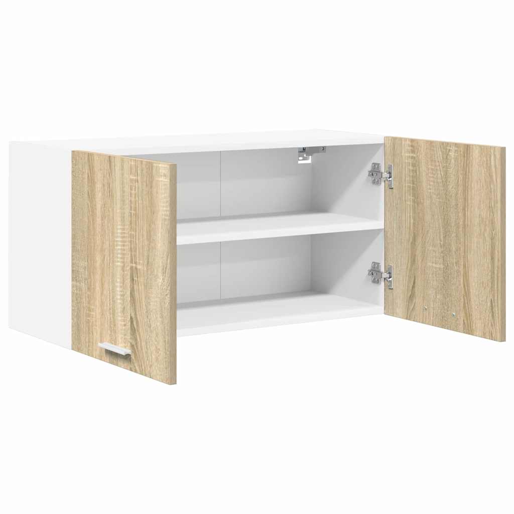 Hanging Cabinet Riga Sonoma Oak 80 x 31 x 40 cm Engineered Wood