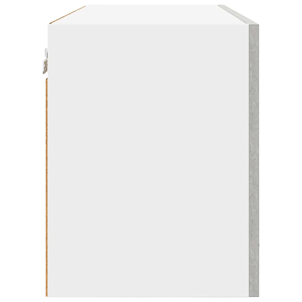 Hanging Cabinet with Shelf Riga Concrete Grey 80 x 31 x 40 cm