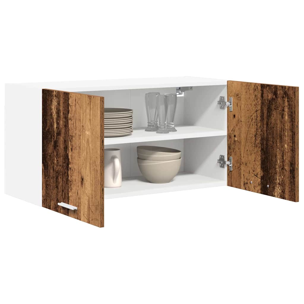 Hanging Cabinet Riga Old Wood 80 x 31 x 40 cm Engineered Wood