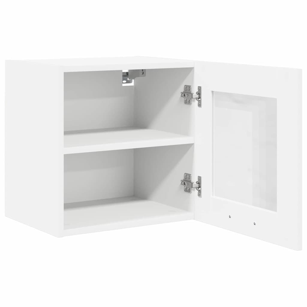 Hanging Cabinet with Shelf Riga 2 pcs White 40 x 31 x 40 cm