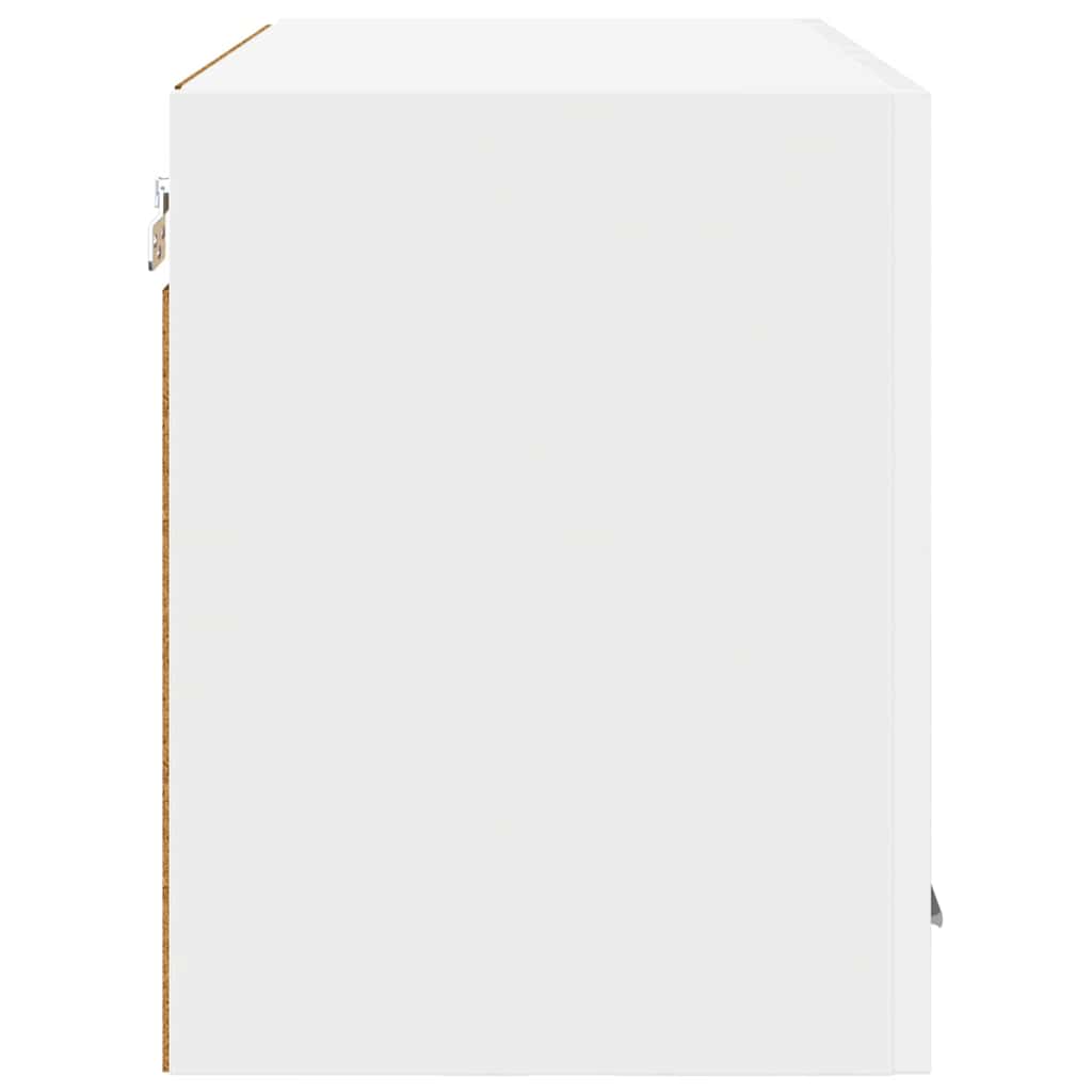 Hanging Cabinet with Shelf Riga 2 pcs White 60 x 31 x 40 cm