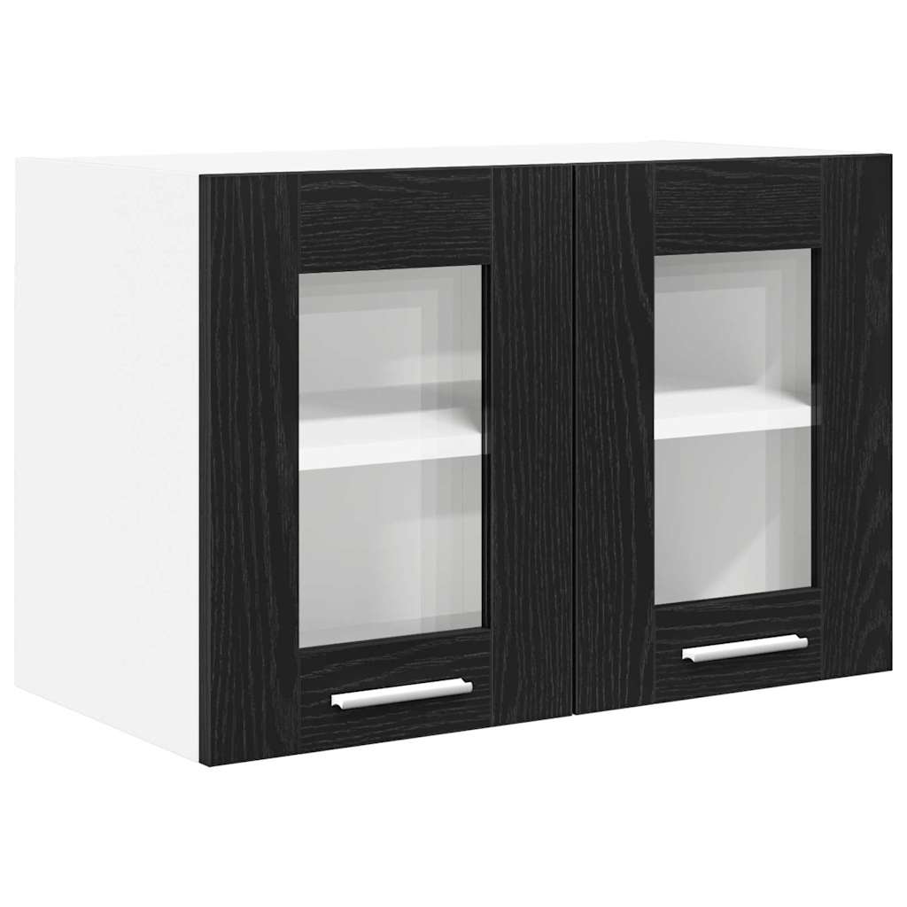 Hanging Cabinet Riga Black Oak 60 x 31 x 40 cm Engineered Wood