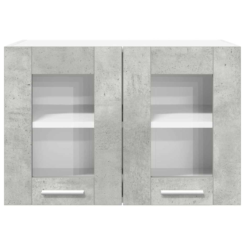 Hanging Cabinet Riga 2 pcs Concrete Grey 60 x 31 x 40 cm