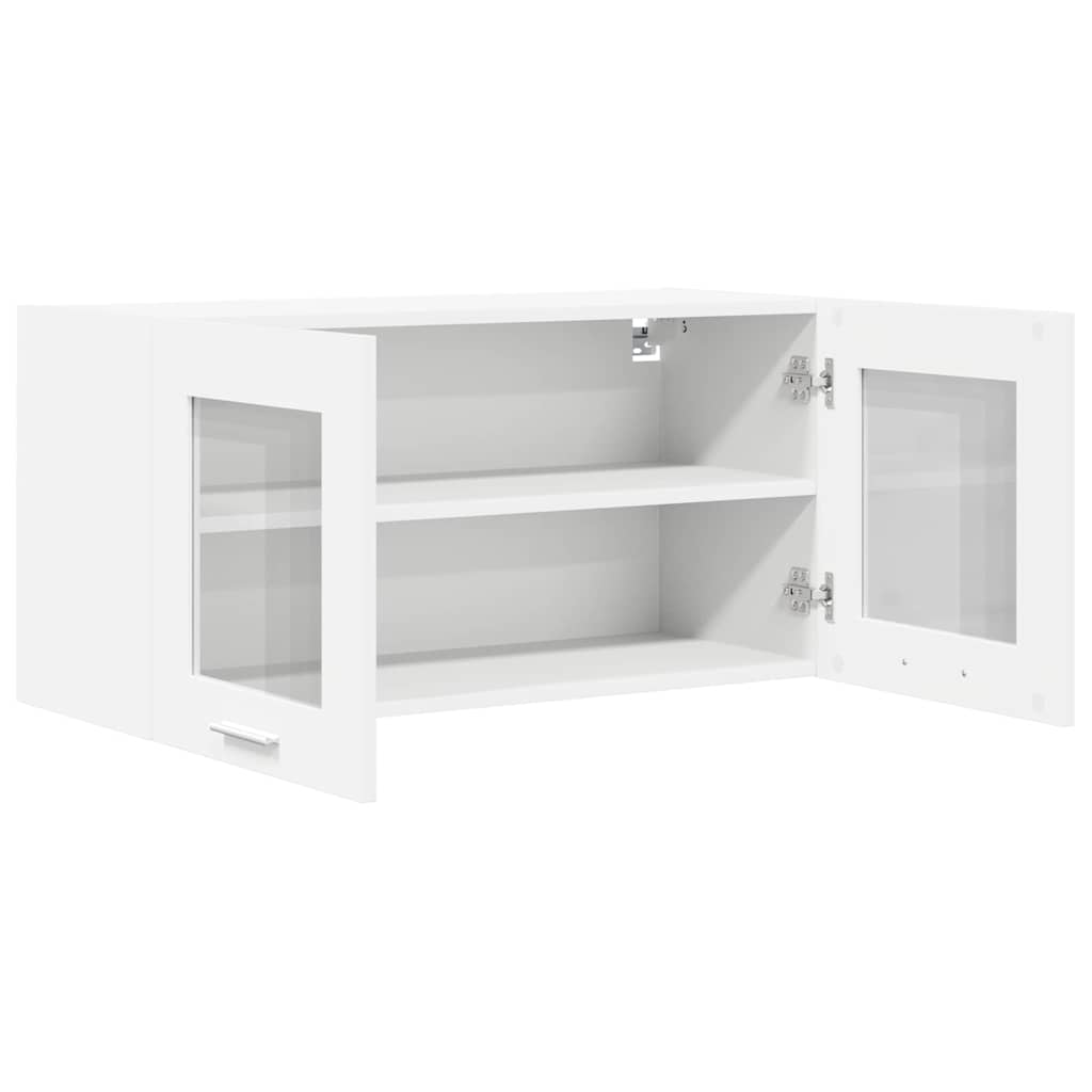 Hanging Cabinet Riga White 80 x 31 x 40 cm Engineered Wood