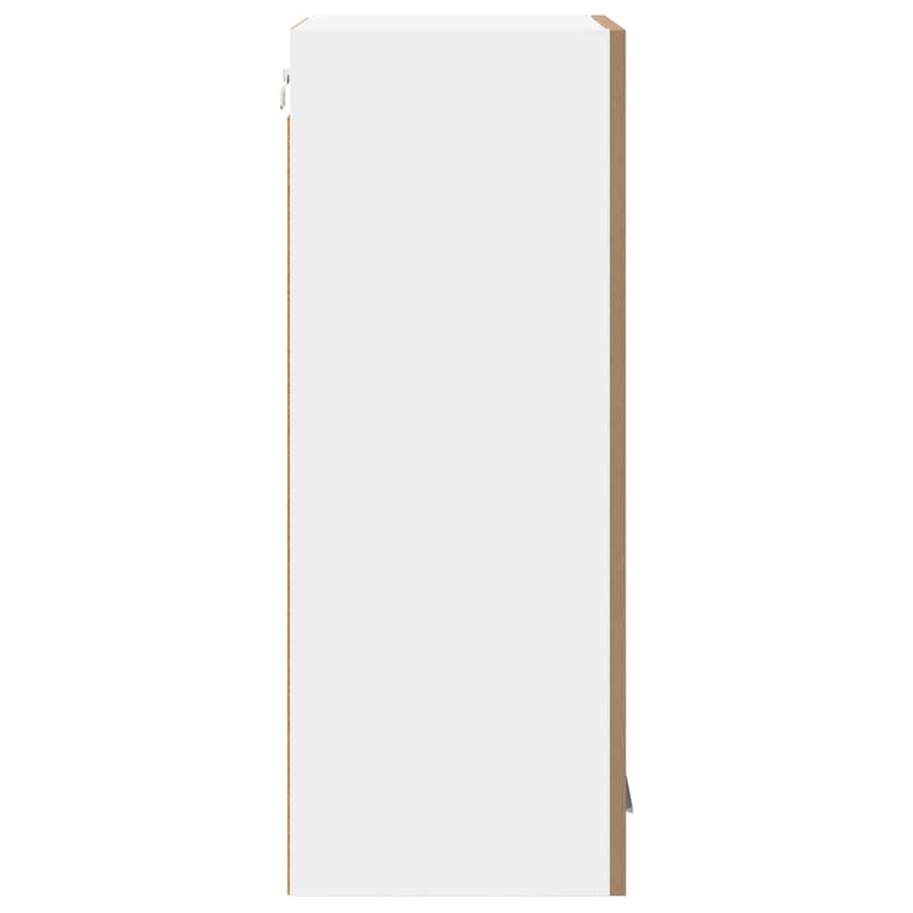 Hanging Cabinet Riga Artisan Oak and White 40 x 31 x 80 cm