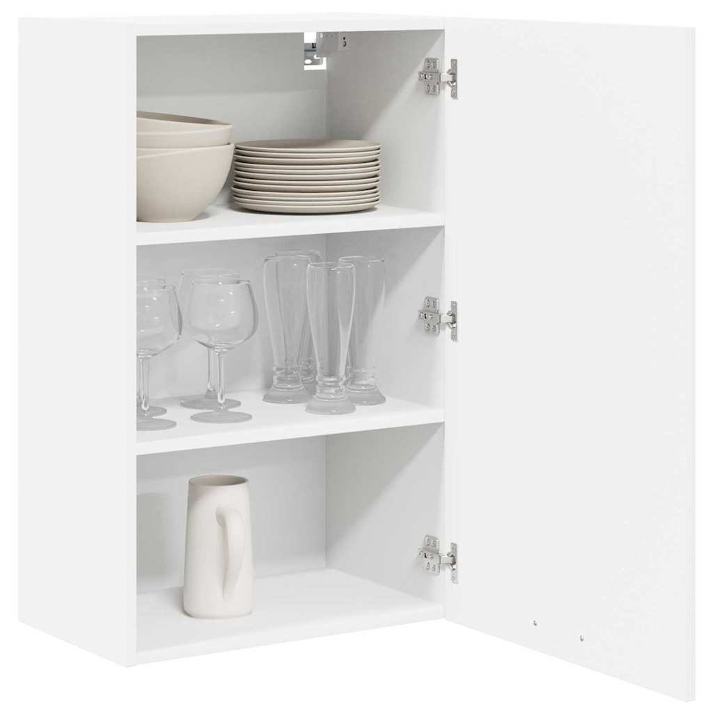 Hanging Cabinet Riga White 50 x 31 x 80 cm Engineered Wood