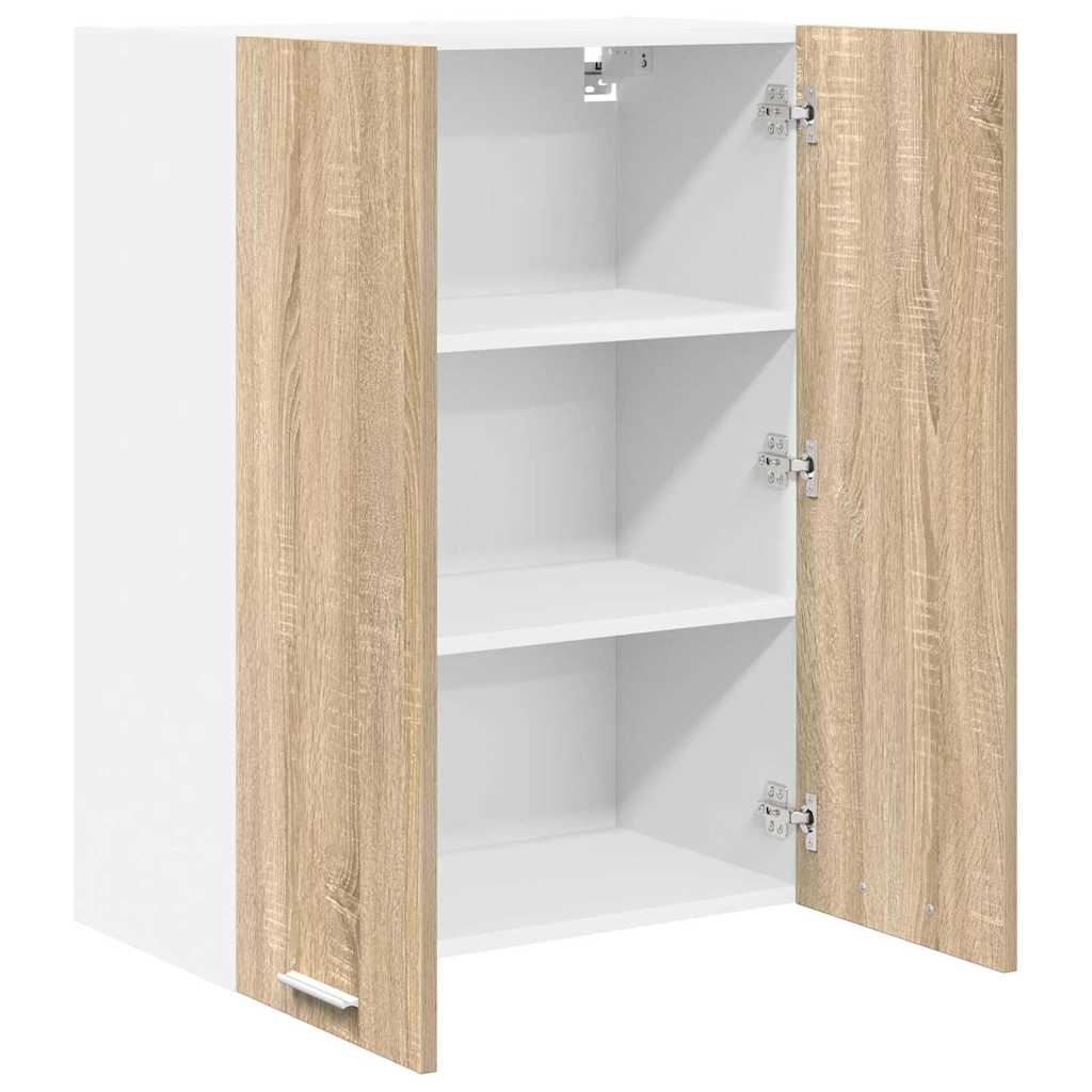 Hanging Cabinet Riga Sonoma Oak 60 x 31 x 80 cm Engineered Wood