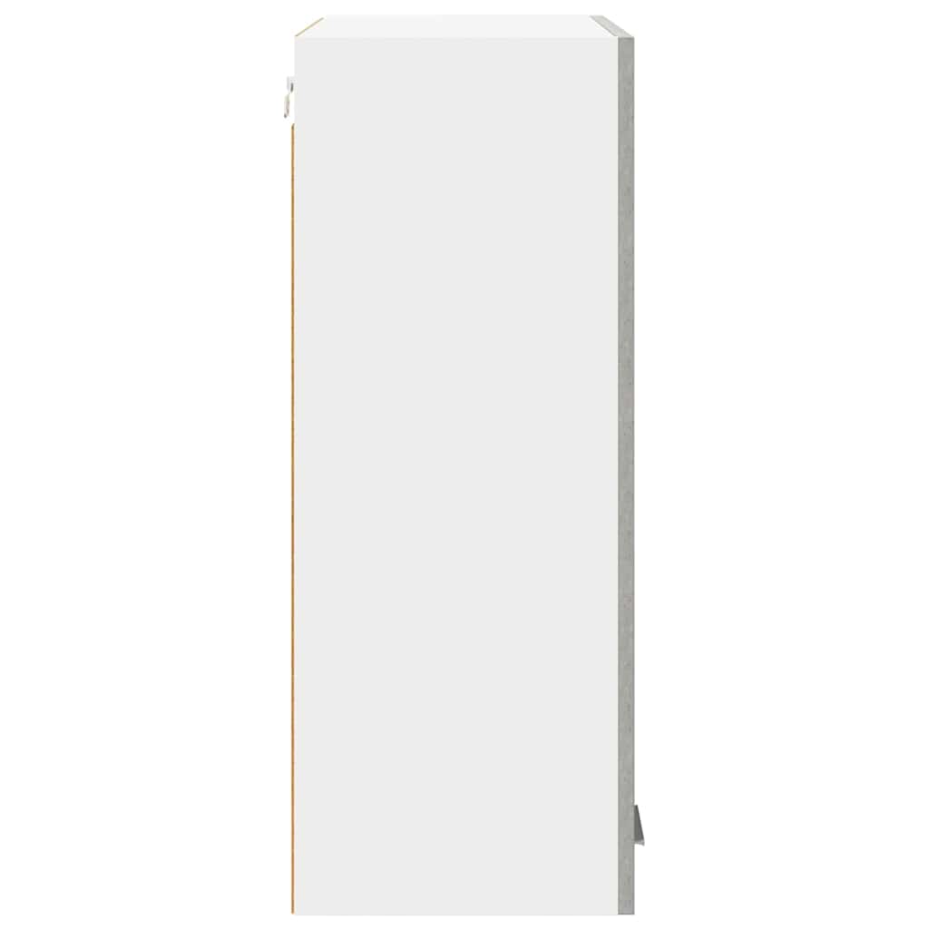 Hanging Cabinet with Shelf Riga Concrete Grey 60 x 31 x 80 cm