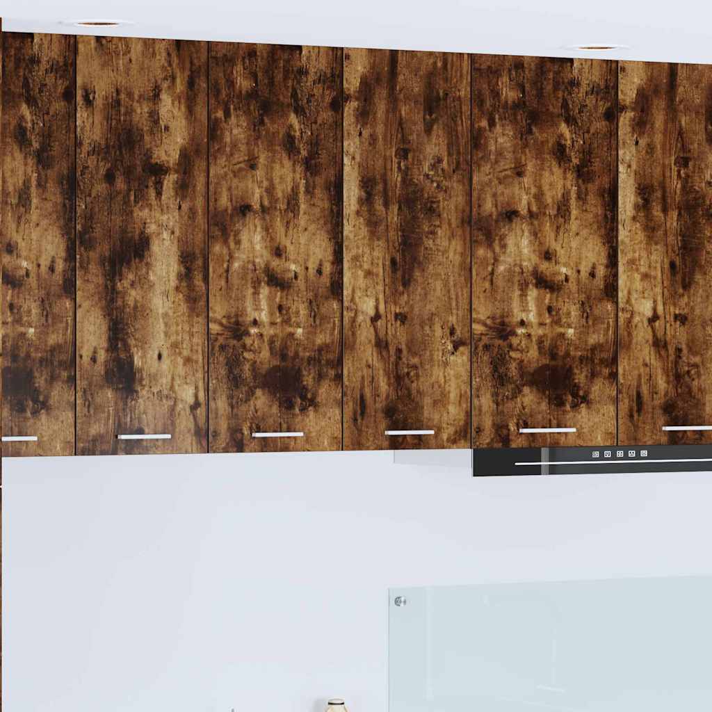 Hanging Cabinet Riga Smoked Oak 60 x 31 x 80 cm Engineered Wood