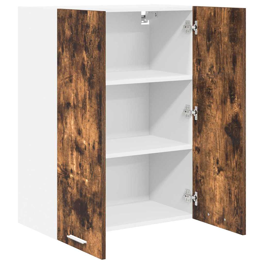 Hanging Cabinet Riga Smoked Oak 60 x 31 x 80 cm Engineered Wood