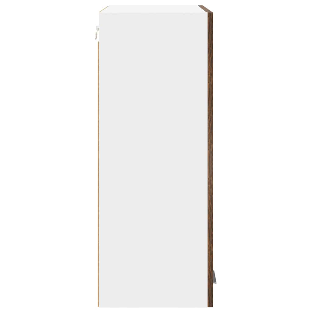 Hanging Cabinet Riga Smoked Oak 60 x 31 x 80 cm Engineered Wood