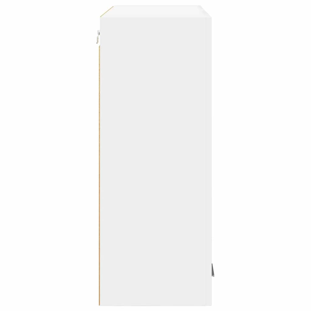 Hanging Cabinet Riga White 80 x 31 x 80 cm Engineered Wood