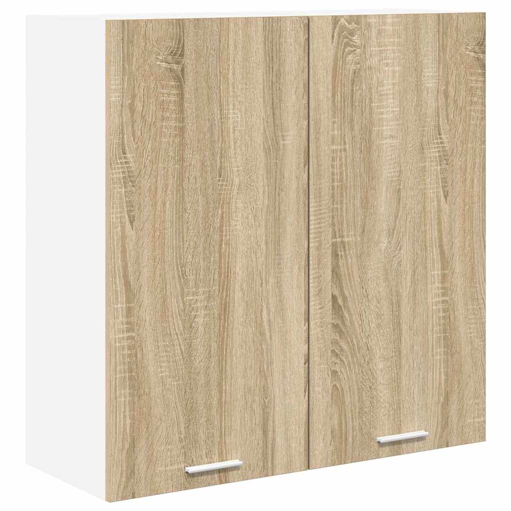 Hanging Cabinet Riga Sonoma Oak 80 x 31 x 80 cm Engineered Wood