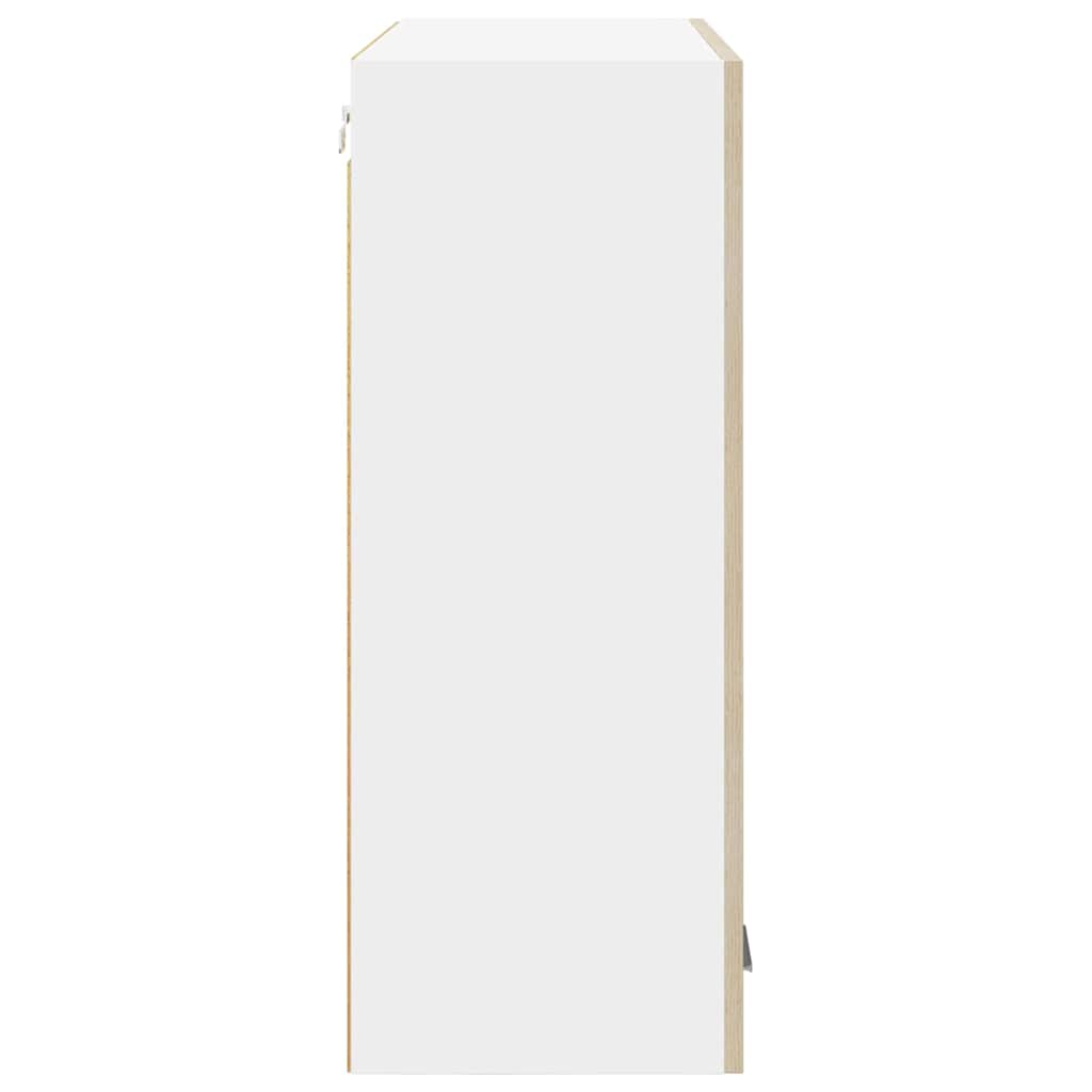 Hanging Cabinet Riga Sonoma Oak 80 x 31 x 80 cm Engineered Wood