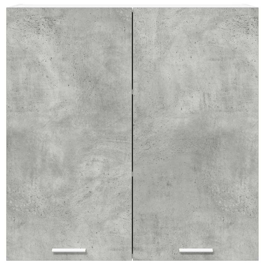 Hanging Cabinet with Shelf Riga Concrete Grey 80 x 31 x 80 cm