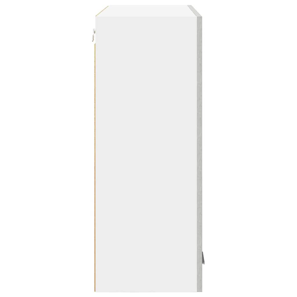 Hanging Cabinet with Shelf Riga Concrete Grey 80 x 31 x 80 cm