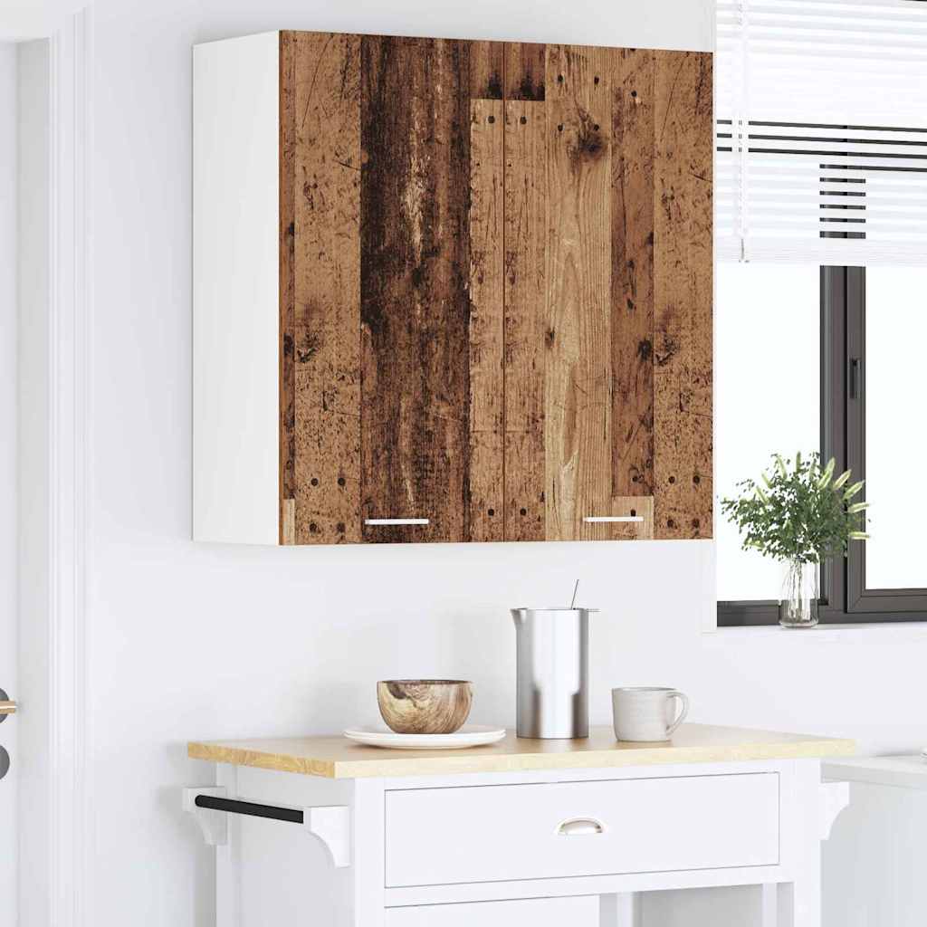 Hanging Cabinet Riga Old Wood 80 x 31 x 80 cm Engineered Wood
