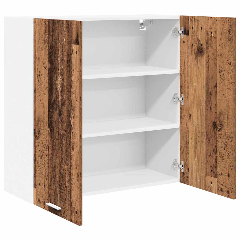 Hanging Cabinet Riga Old Wood 80 x 31 x 80 cm Engineered Wood