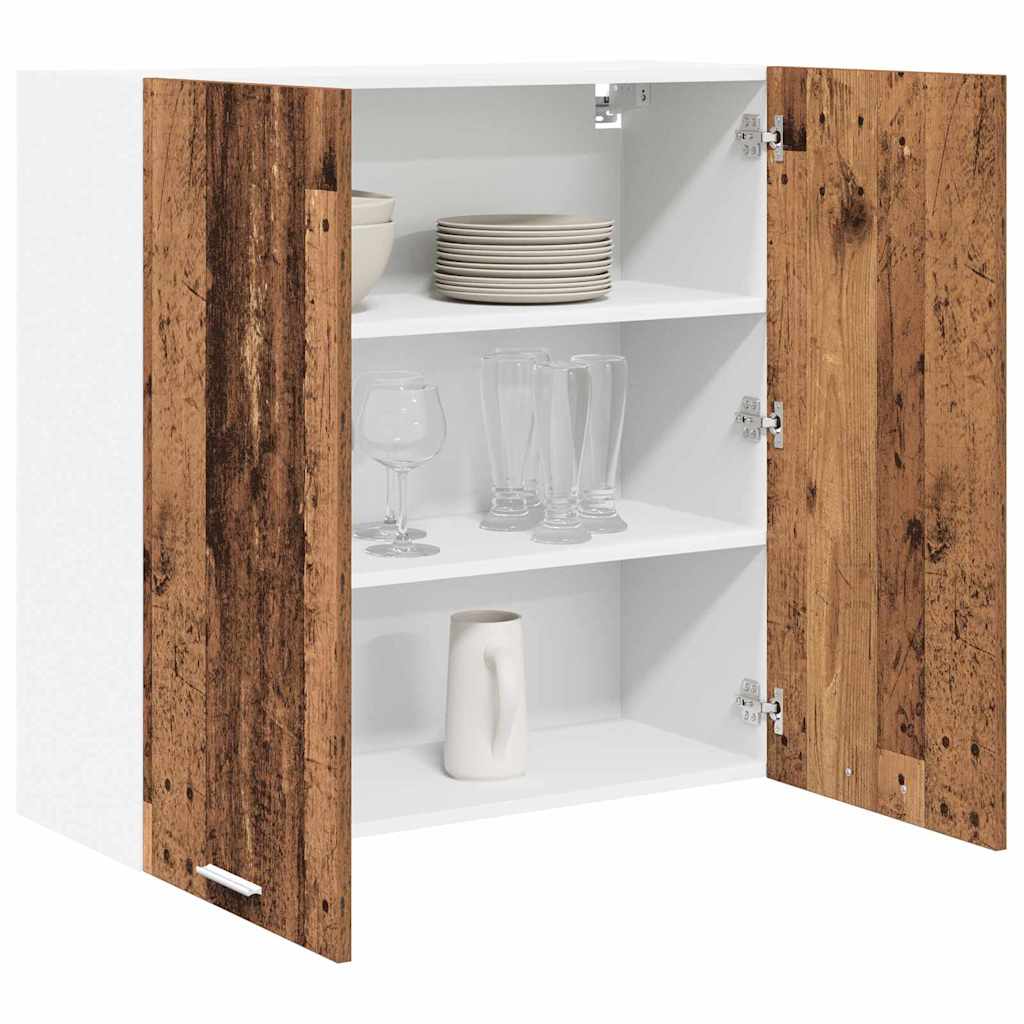 Hanging Cabinet Riga Old Wood 80 x 31 x 80 cm Engineered Wood