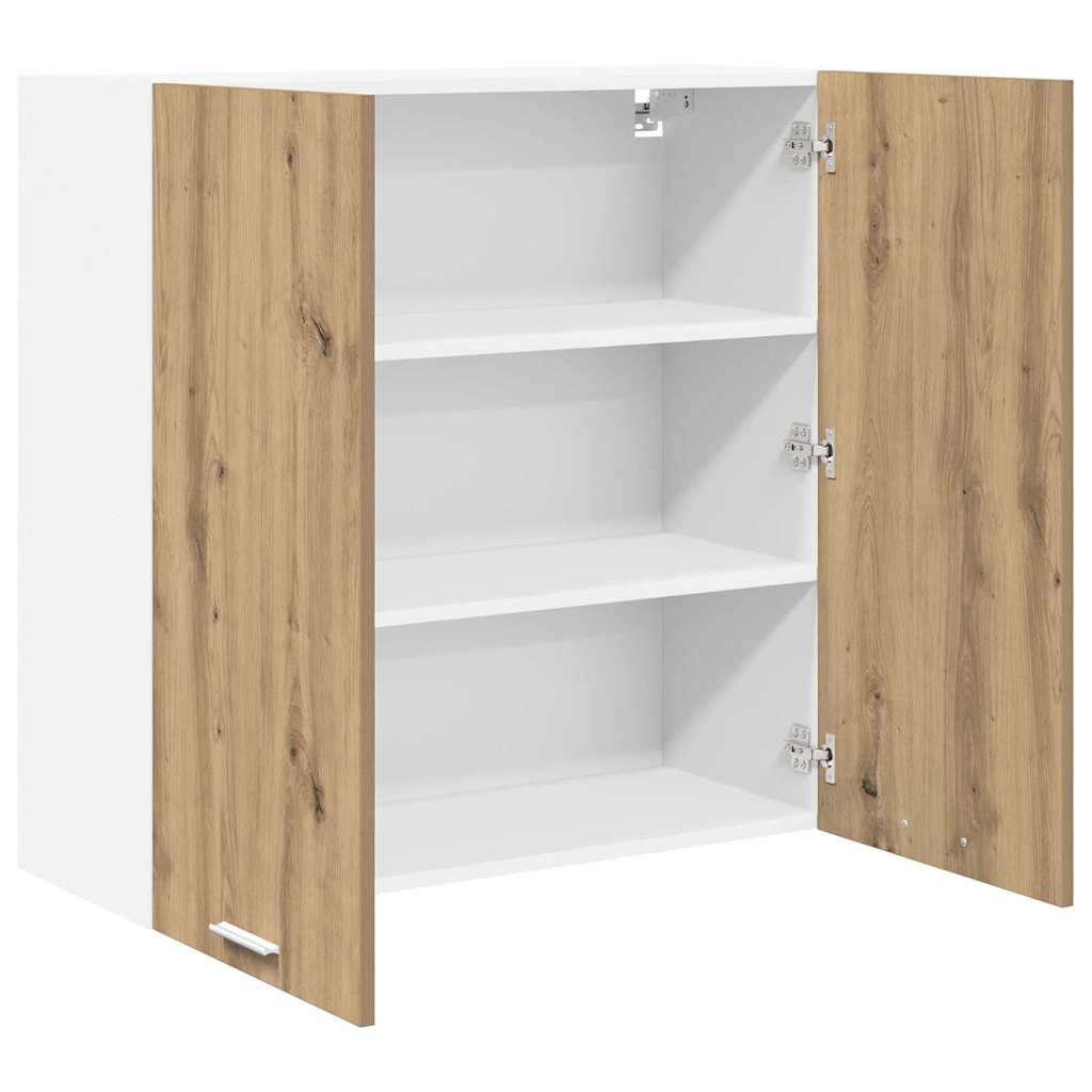 Hanging Cabinet with Shelf Riga Artisan Oak 80 x 31 x 80 cm