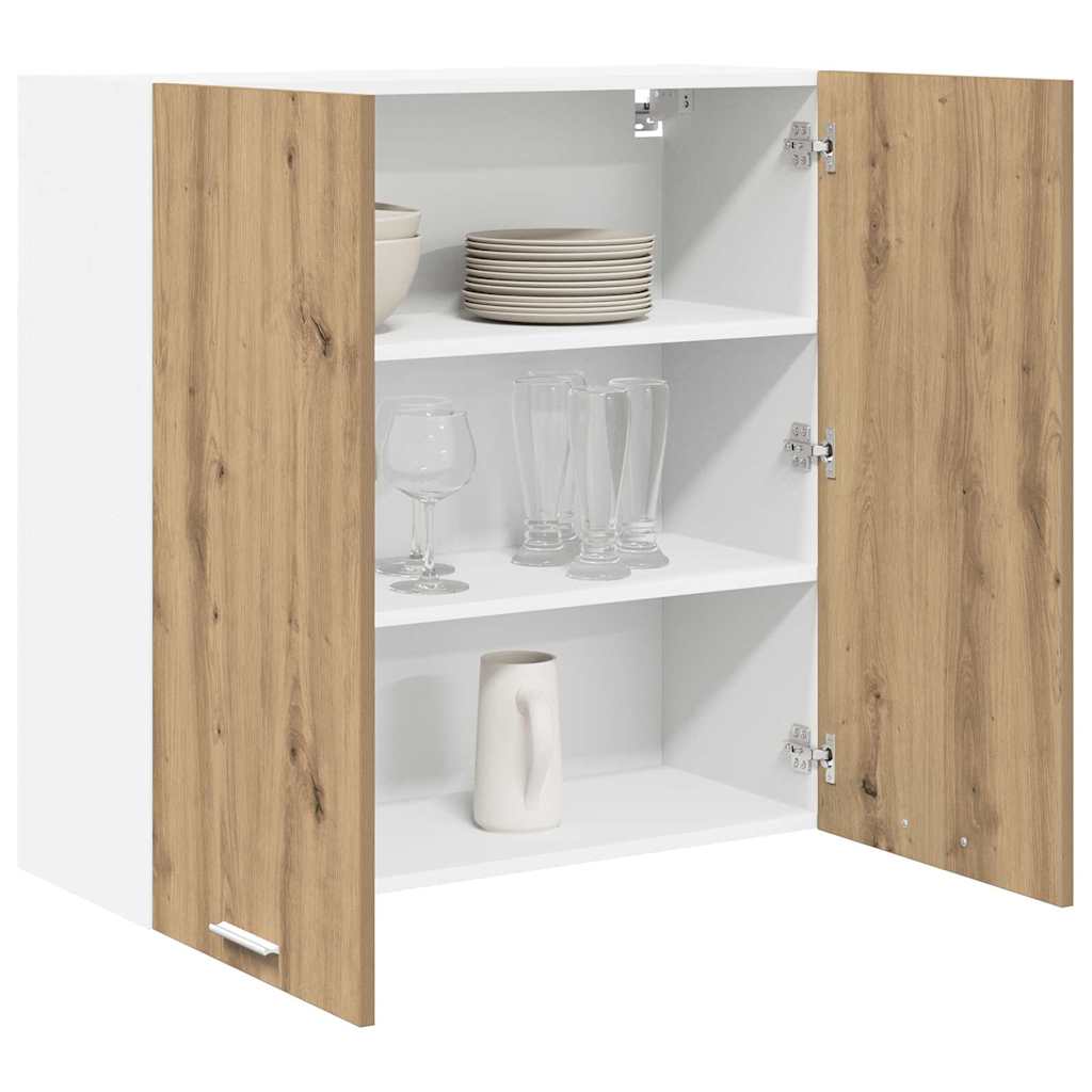 Hanging Cabinet with Shelf Riga Artisan Oak 80 x 31 x 80 cm