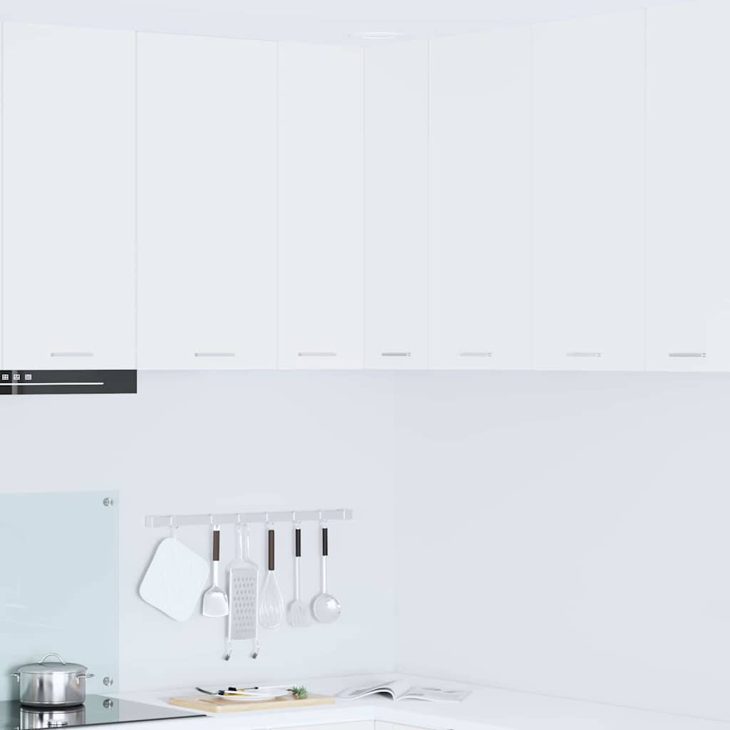 Hanging Cabinet Riga White 57 x 57 x 80 cm Engineered Wood