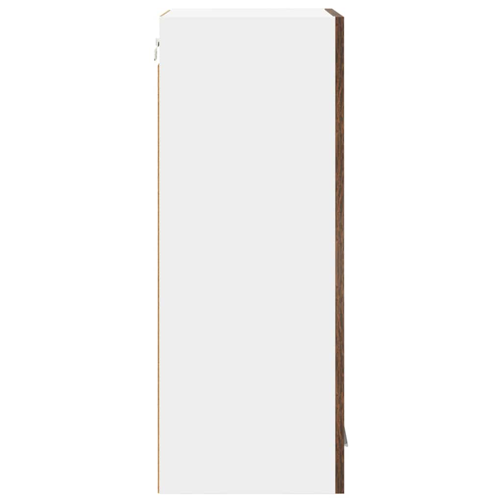 Hanging Cabinet Riga Smoked Oak 40 x 31 x 80 cm Engineered Wood