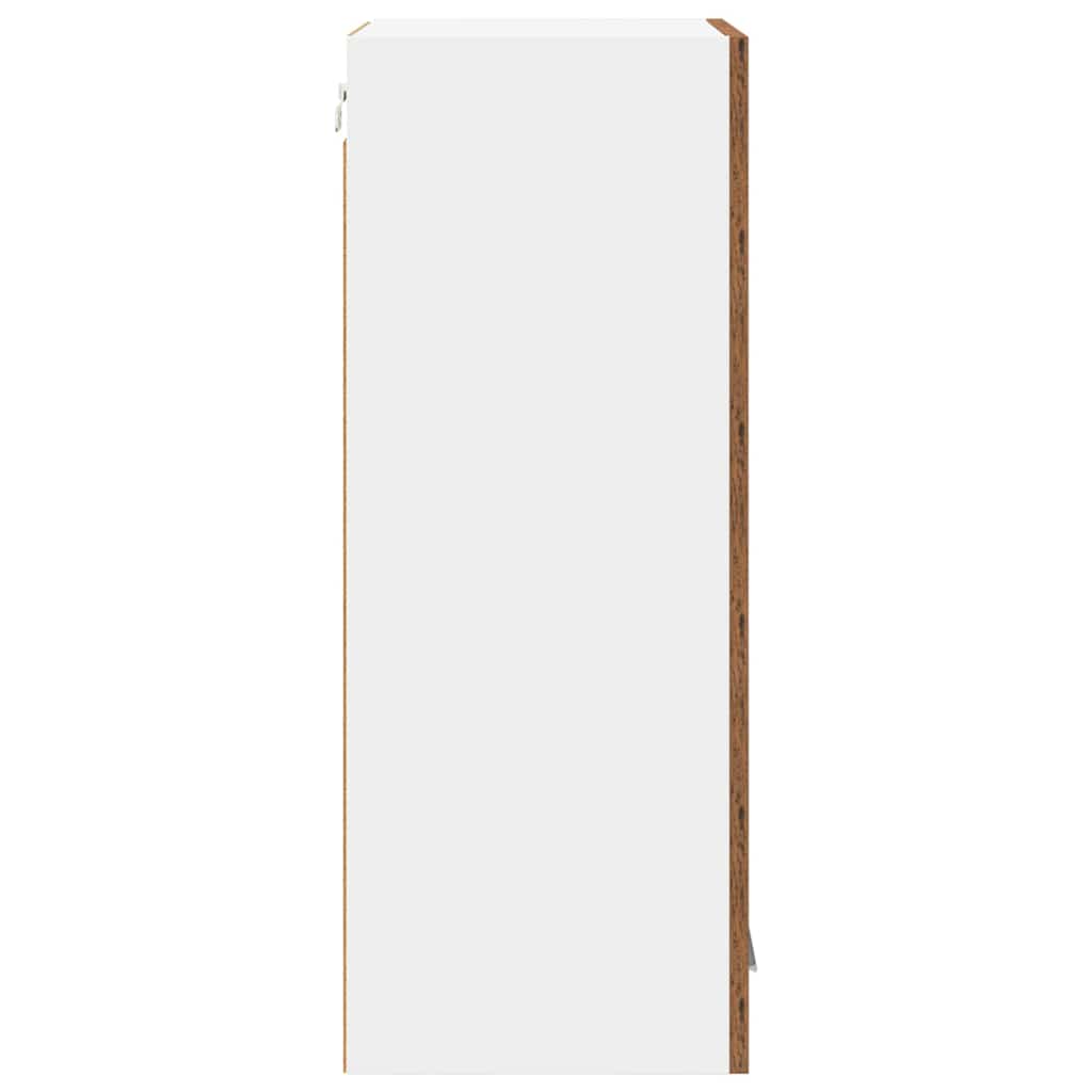 Hanging Cabinet with Shelf Riga 2 pcs Old Wood 40 x 31 x 80 cm