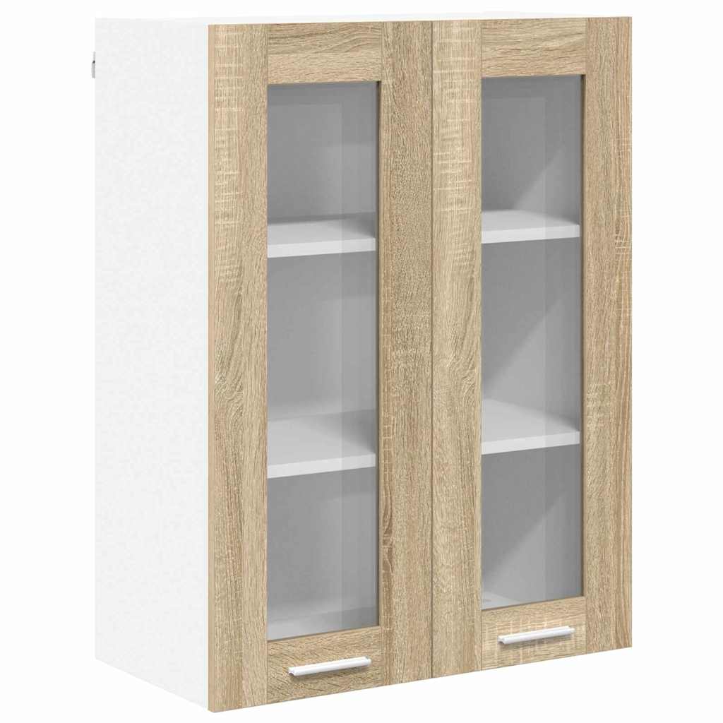Hanging Cabinet Riga Sonoma Oak 60 x 31 x 80 cm Engineered Wood