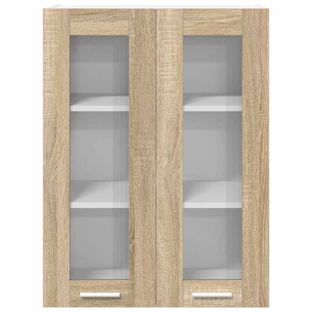 Hanging Cabinet Riga Sonoma Oak 60 x 31 x 80 cm Engineered Wood