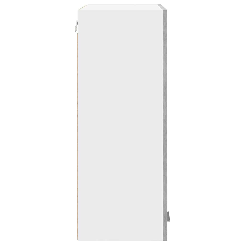 Hanging Cabinet with Shelf Riga Grey Sonoma 60 x 31 x 80 cm