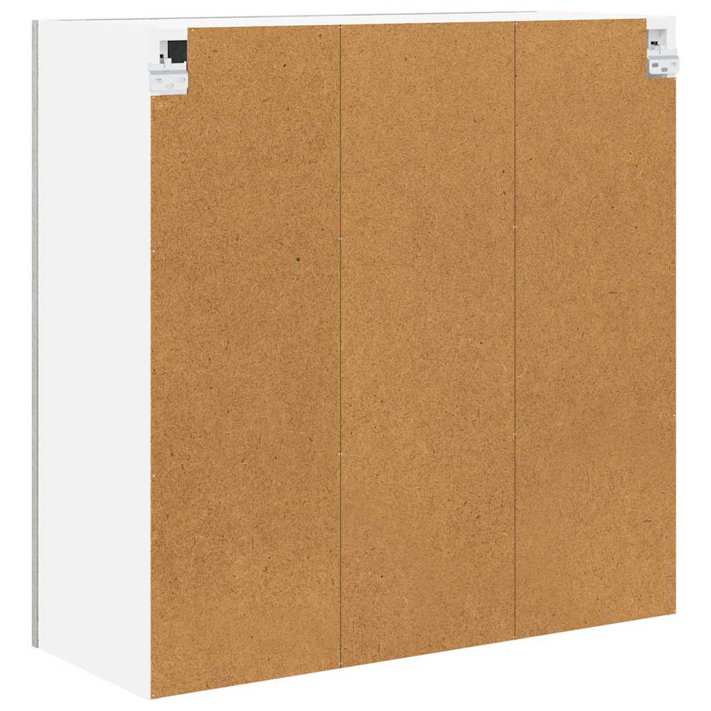 Hanging Cabinet with Shelf Riga Concrete Grey 80 x 31 x 80 cm