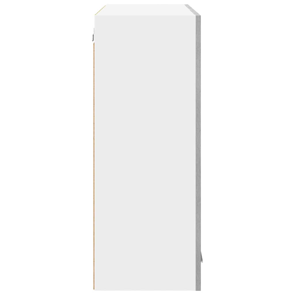 Hanging Cabinet with Shelf Riga Grey Sonoma 80 x 31 x 80 cm