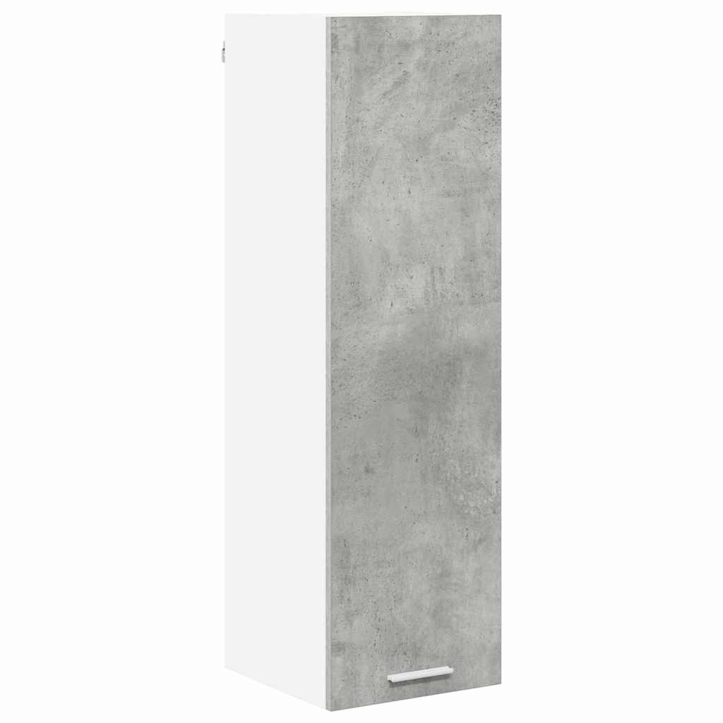 Hanging Cabinet with Shelf Riga Concrete Grey 30 x 31 x 100 cm