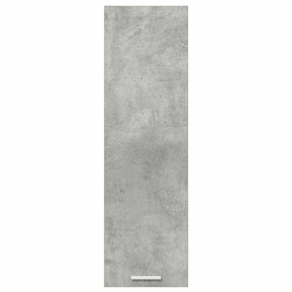 Hanging Cabinet with Shelf Riga Concrete Grey 30 x 31 x 100 cm