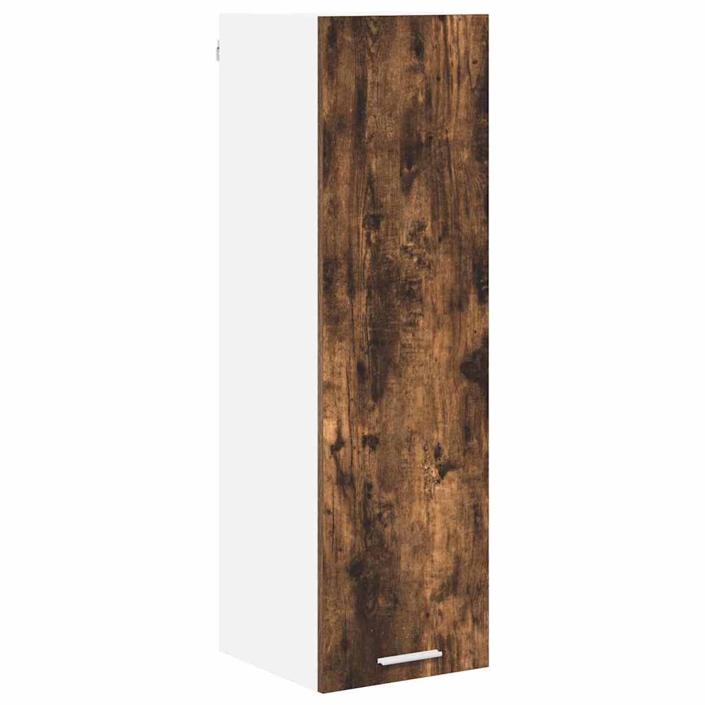 Hanging Cabinet with Shelf Riga Smoked Oak 30 x 31 x 100 cm