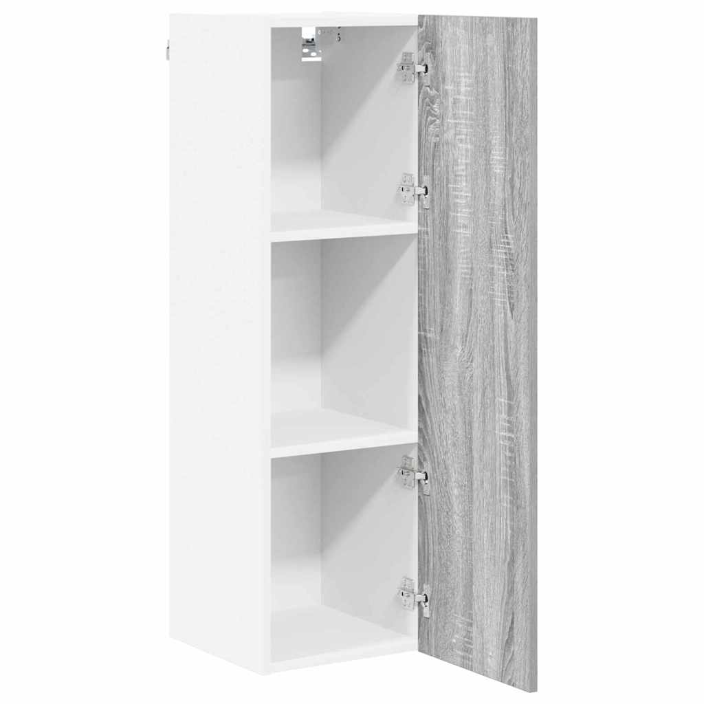 Hanging Cabinet with Shelf Riga Grey Sonoma 30 x 31 x 100 cm
