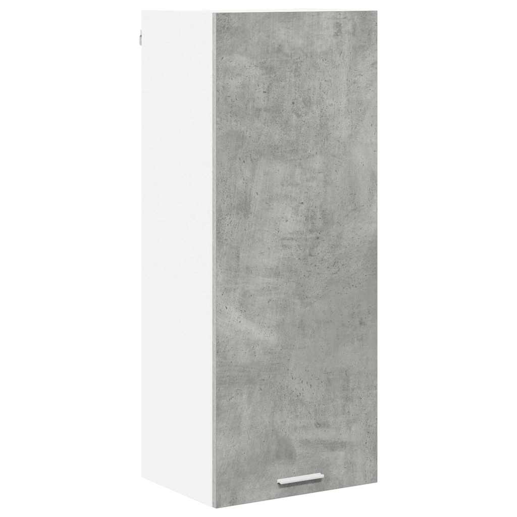 Hanging Cabinet with Shelf Riga Concrete Grey 40 x 31 x 100 cm