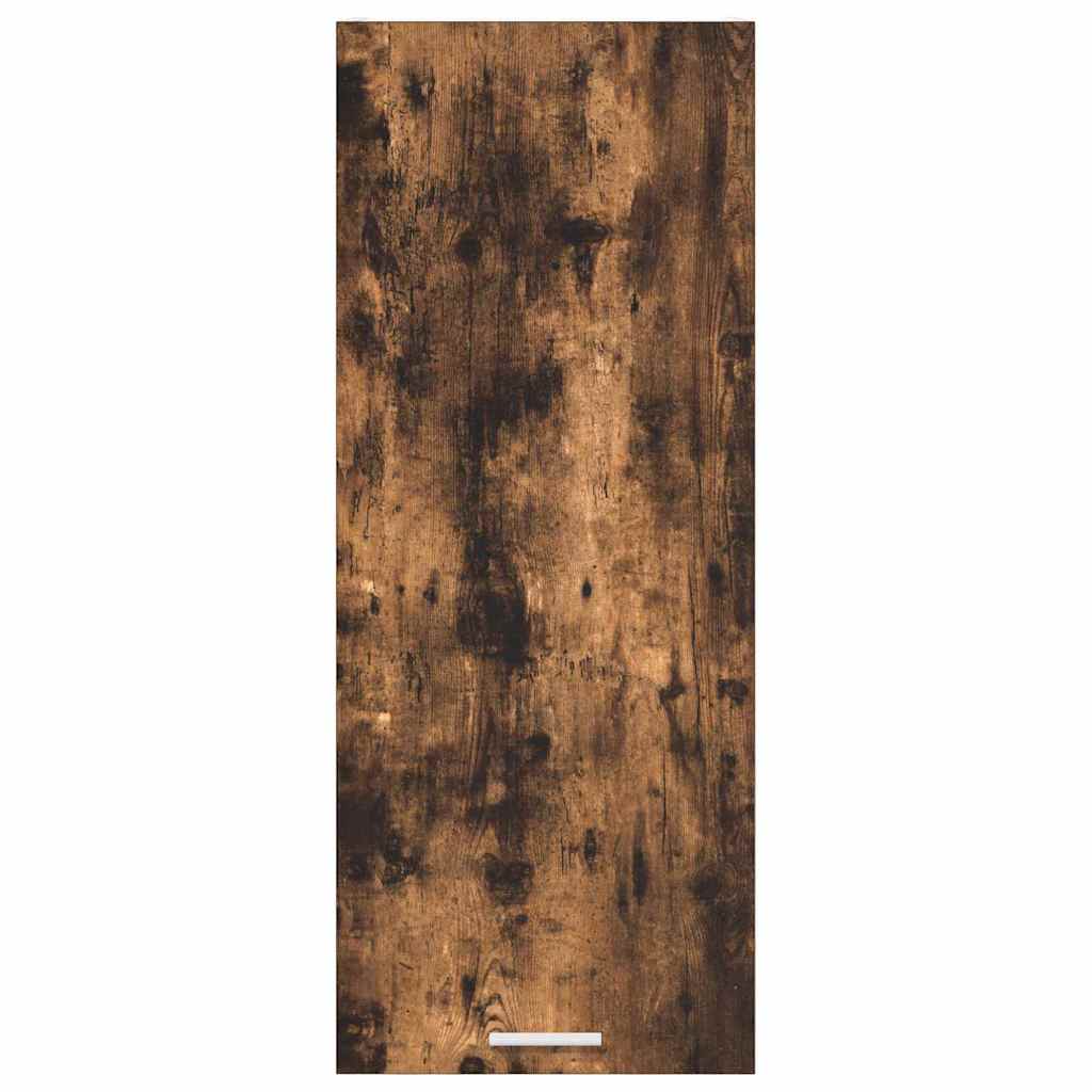 Hanging Cabinet with Shelf Riga Smoked Oak 40 x 31 x 100 cm