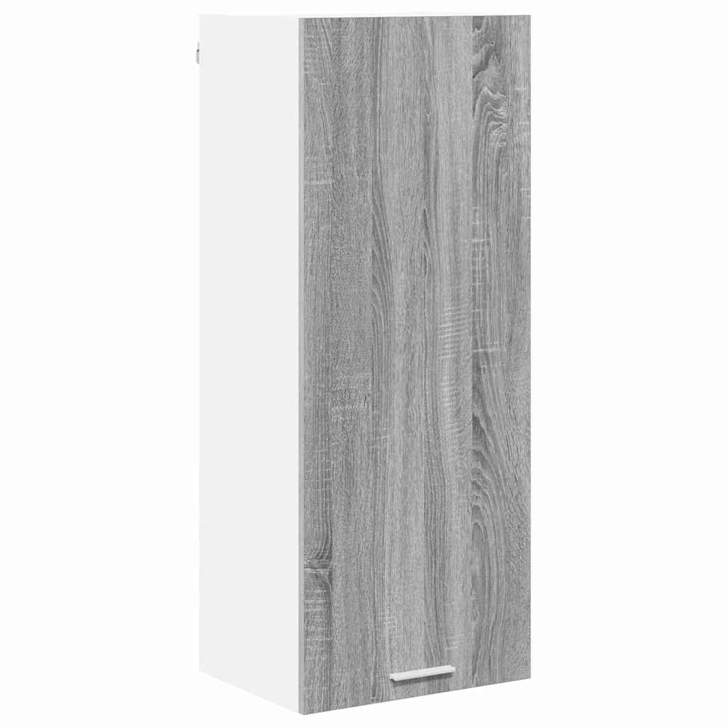 Hanging Cabinet with Shelf Riga Grey Sonoma 40 x 31 x 100 cm