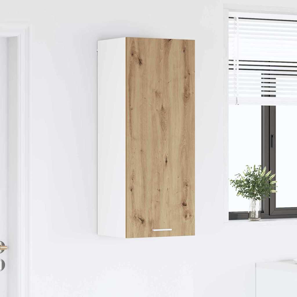 Hanging Cabinet with Shelf Riga Artisan Oak 40 x 31 x 100 cm