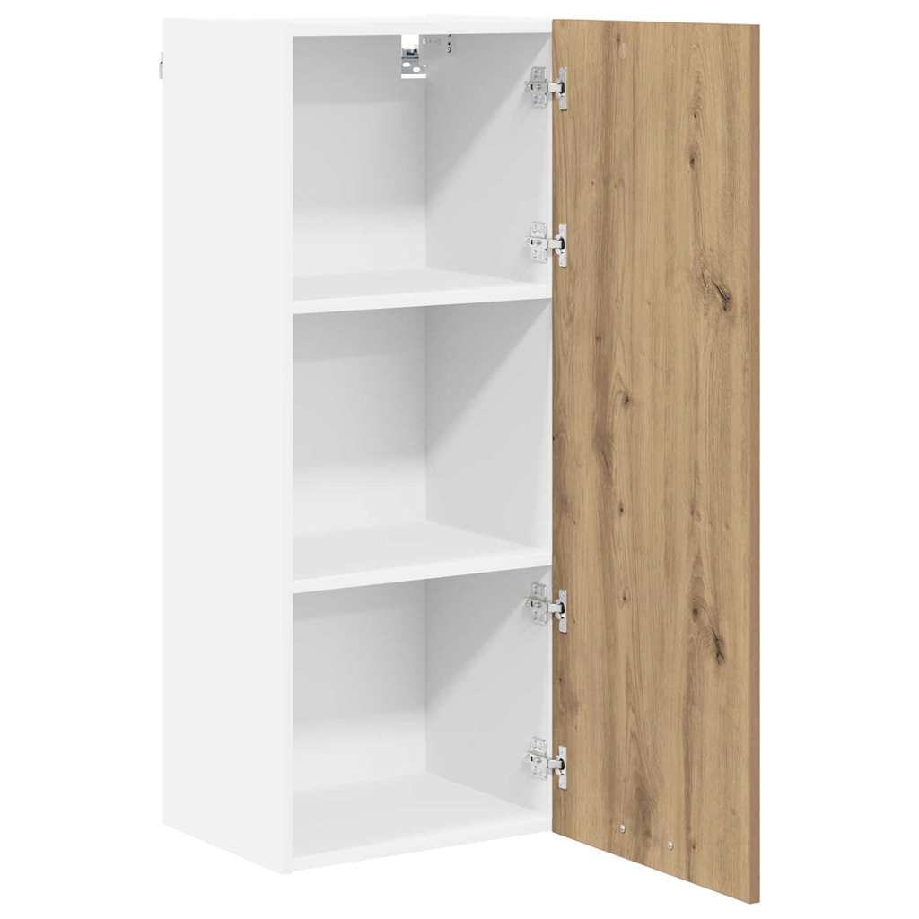 Hanging Cabinet with Shelf Riga Artisan Oak 40 x 31 x 100 cm