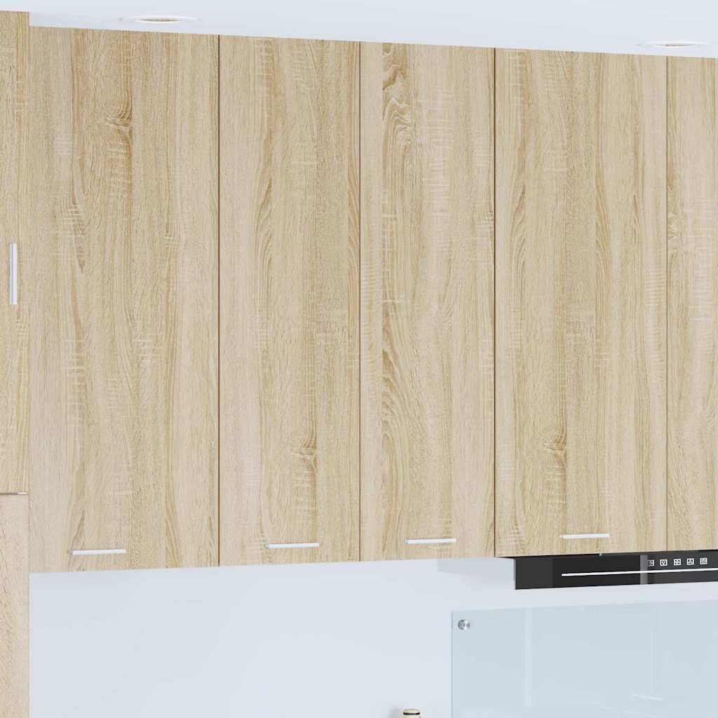 Hanging Cabinet with Shelf Riga Sonoma Oak 60 x 31 x 100 cm