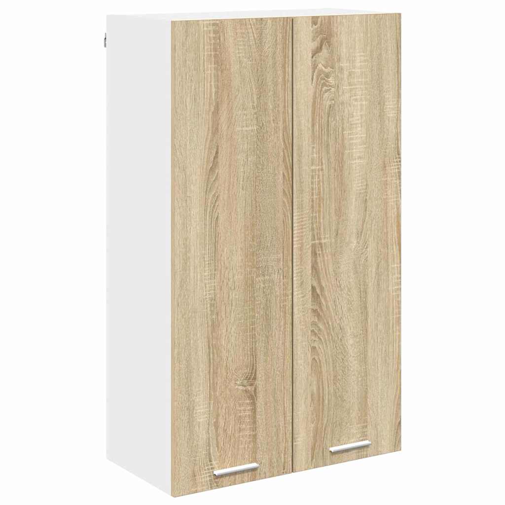 Hanging Cabinet with Shelf Riga Sonoma Oak 60 x 31 x 100 cm